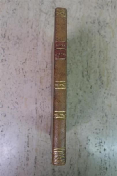 ANTOINE REICHA. Traité de mélodie, abstraction...
