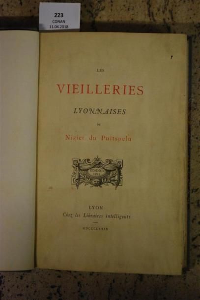NIZIER DU PUITSPELU. LES VIEILLERIES LYONNAISES....