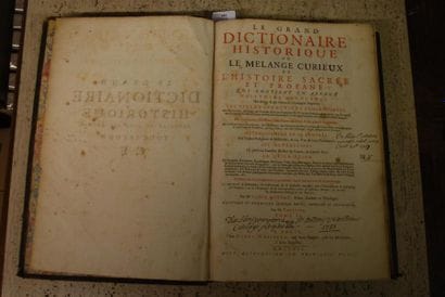 MORERY (Louis). LE GRAND DICTIONNAIRE HISTORIQUE,...