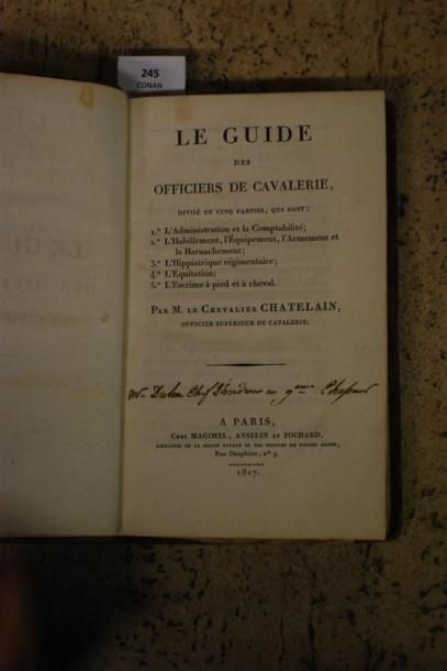 CHATELAIN (M. Le Chevalier, officier supérieur...