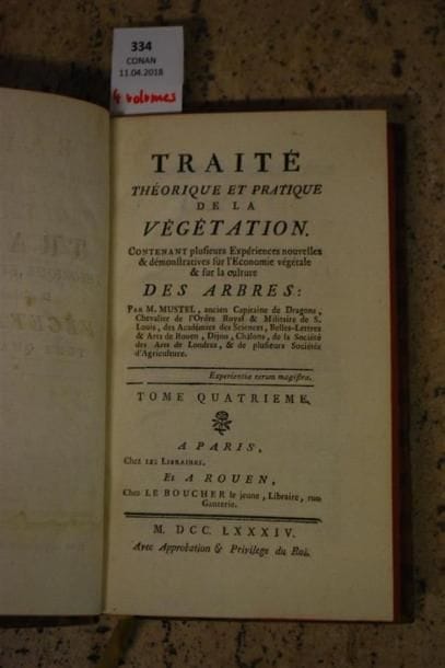 MUSTEL. TRAITÉ THÉORIQUE ET PRATIQUE DE LA...