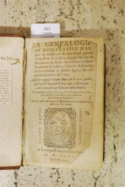 [DESREY (Pierre de Troyes). LA GÉNÉALOGIE...