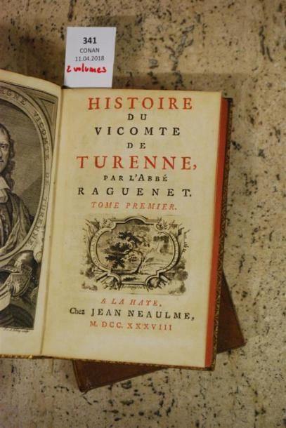 RAGUENET (l'Abbé). HISTOIRE DU VICOMTE DE...