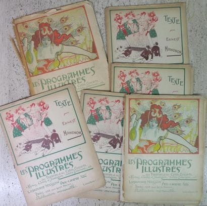 LES PROGRAMMES ILLUSTRES DES THEATRES ET...