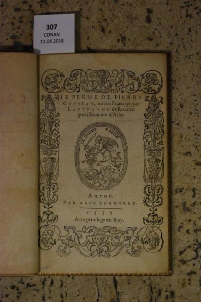 COUSTAU (Pierre). LE PEGME, mis en François...
