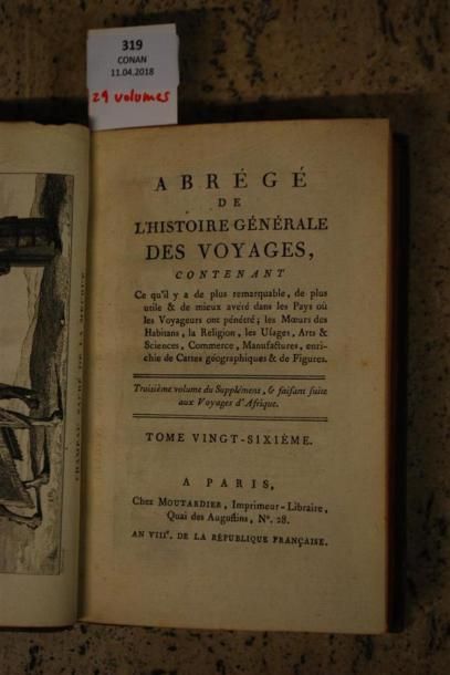 LA HARPE (M. DE). ABRÉGÉ DE L'HISTOIRE GÉNÉRALE...