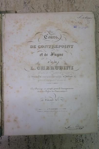 [METHODES]. 3 ouvrages.
- Luigi Cherubini....