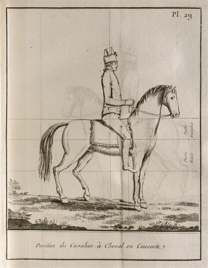 [CAVALERIE]. ORDONNANCE PROVISOIRE SUR L'EXERCICE...
