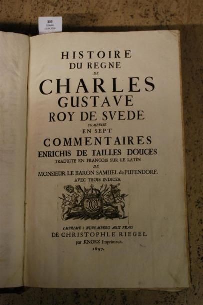 PUFENDORF (Le Baron Samuel de). HISTOIRE...