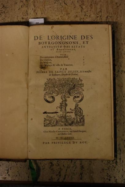 BALLEURE (Pierre de Sainct Julien de). DE...