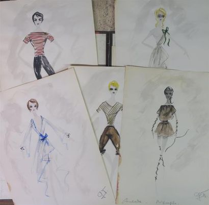 [BALLETS / FRANCIS POULENC]. Ensemble de...