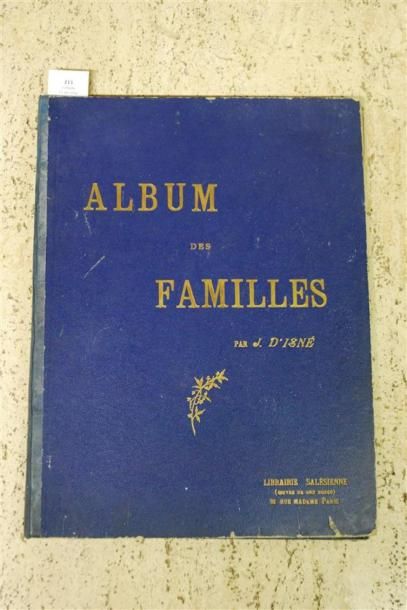 ISNÉ (Jean d'). ALBUM DES FAMILLES. RÉCITS...
