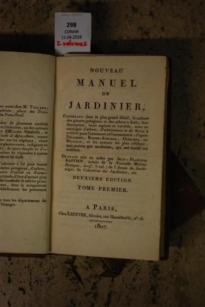 BASTIEN (Jean François). NOUVEAU MANUEL DU...