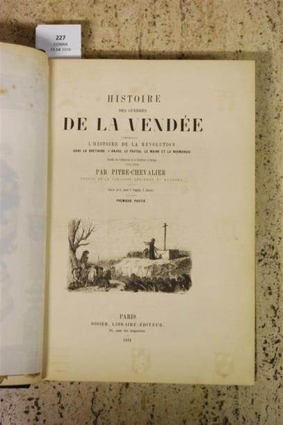 PITRE CHEVALIER. HISTOIRE DES GUERRES DE...