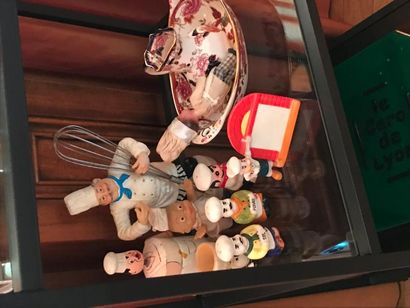 Collection de chefs cuisiniers miniatures...