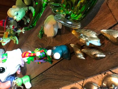 Collection de grenouilles 