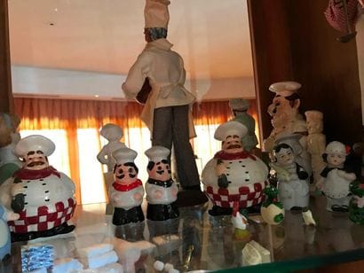Collection de chefs cuisiniers miniatures...
