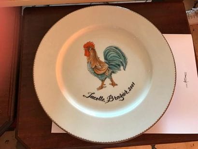 Assiette Jacotte Brazier 2001