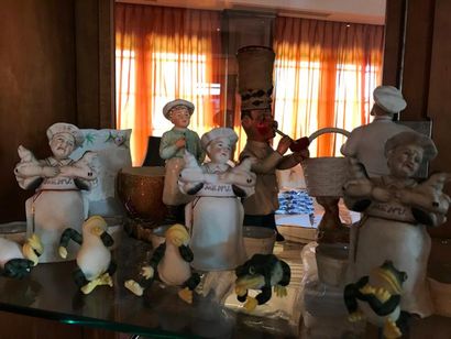 Collection de personnages miniatures

