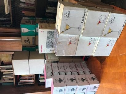Verres de différents modèles