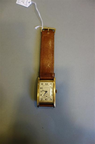 LONGINES : Montre d'homme en argent (800/oo)...
