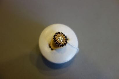 Bague Chevalière de petit doigt en or jaune...