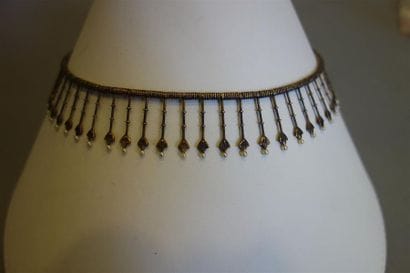 Collier dit « à l'Égyptienne » en or jaune...