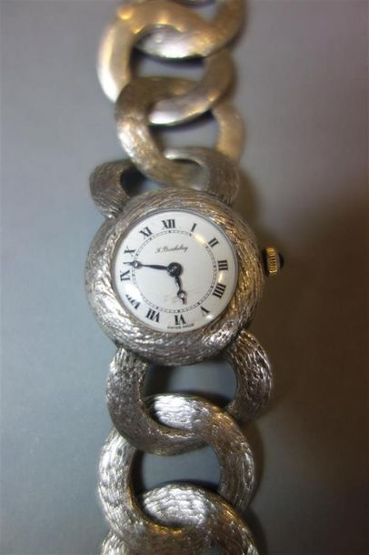 A.BARTHELAY : Montre de dame en argent (800/oo),...