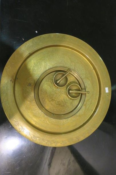Plateaux cuivre et petits mortiers