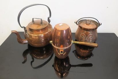 Samovar en cuivre.
