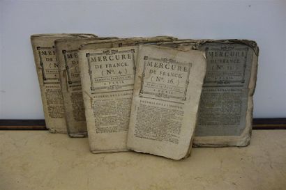 Mercure de France, différents volumes pour...