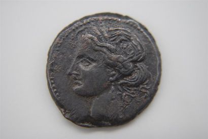 ZEUGITANIE - CARTHAGE
BRONZE de 25 mm A/...