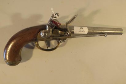 FRANCE. PISTOLET D'ARCON 1777, à coffre,...