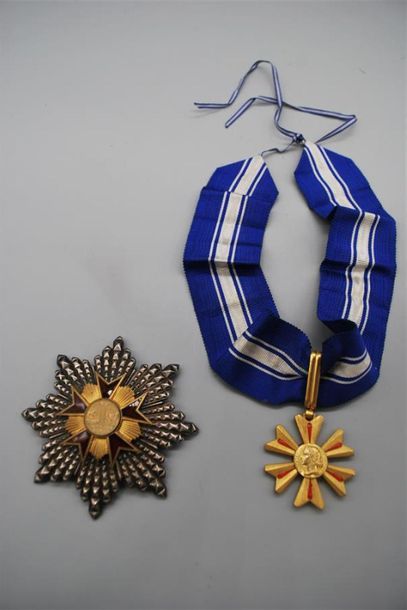 FRANCE. ORDRE DU MERITE DU SANG, commandeur,...