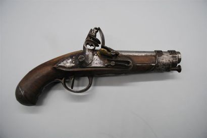 FRANCE. GENDARMERIE. PISTOLET datée 1817,...