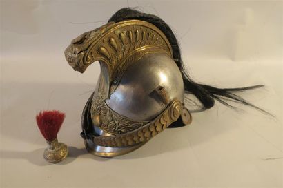 FRANCE. CASQUE DE CUIRASSIER. 3°REP., marqué...
