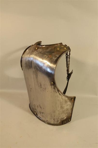 CUIRASSE. 1825. DOS, à 6 rivets, marqué 