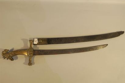 SABRE DE SAPEUR, ou de TETE DE COLONNE, garde...