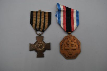 FRANCE. ETAT FRANÇAIS. CROIX DU COMBATTANT...