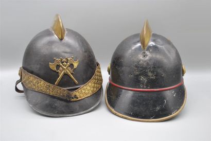 EMPIRE ALLEMAND. ou autre pays. CASQUES SAPEUR...