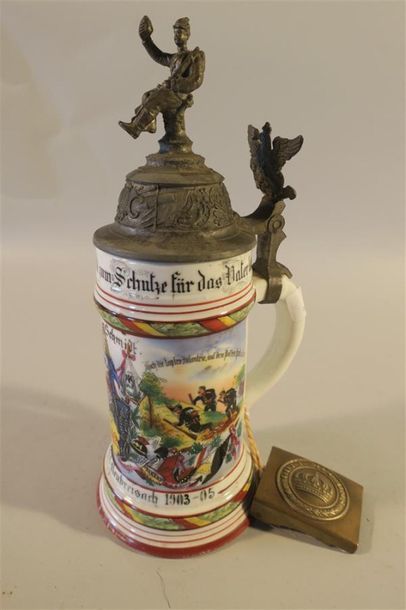 EMPIRE ALLEMAND/ BADE. CHOPE DE RESERVISTE,...