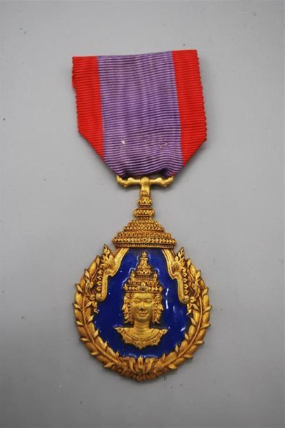 France/LAOS, MEDAILLE DE L'INSTRUCTION PUBLIQUE,...