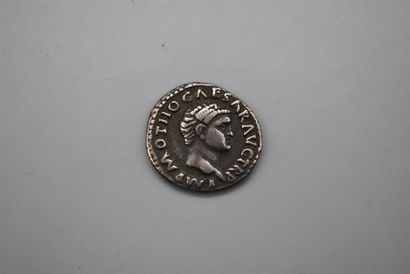 OTHON denier, IMP M OTHO CAESAR AVG TR P...