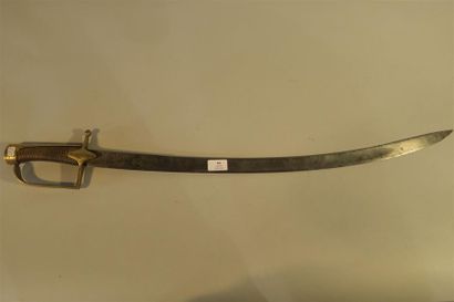 SABRE OFFICIER CHASSEUR A CHEVAL, poignée...