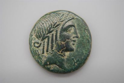 LYCIE - MASIKYTES
BRONZE 21 mm A/Tête d APOLLON...