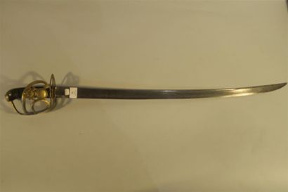 SABRE DE MINEUR DE L'ARTILLERIE, garde à...