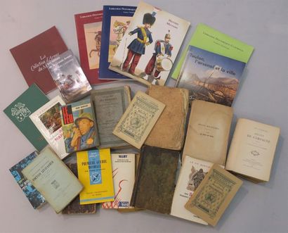 LIVRES MILITAIRES et HISTOIRE 19°/20°, et...