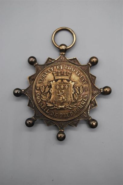 FRANCE. Médaille du Conseil des PRUD'HOMMES...