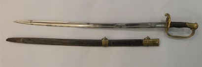 SABRE OFICIER 1845, lame 