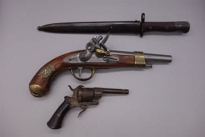 FRANCE. PISTOLET DE CAVALERIE 1°EMPIRE, copie,...